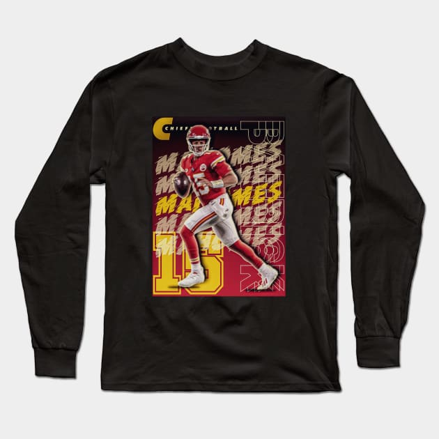 Kc Mahomes Long Sleeve T-Shirt by NFLapparel